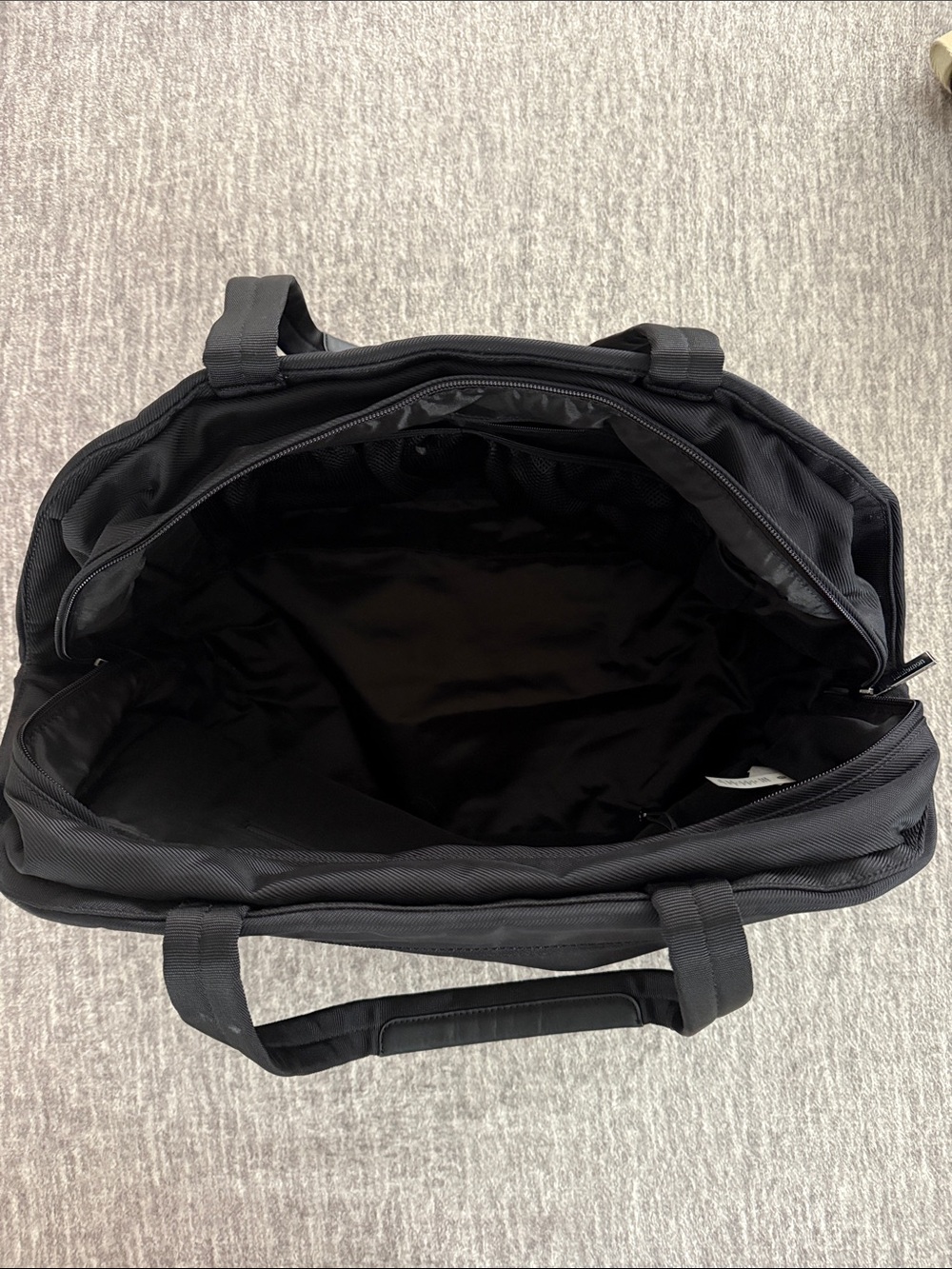 lululemon athletica Black Wide-Top Tote - Picture 3 of 6